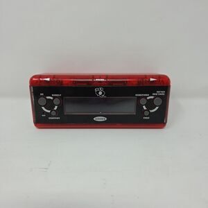 Radica Electronic Hand Held Game - Radica Big Screen 20Q Deluxe Red -TESTED WORK